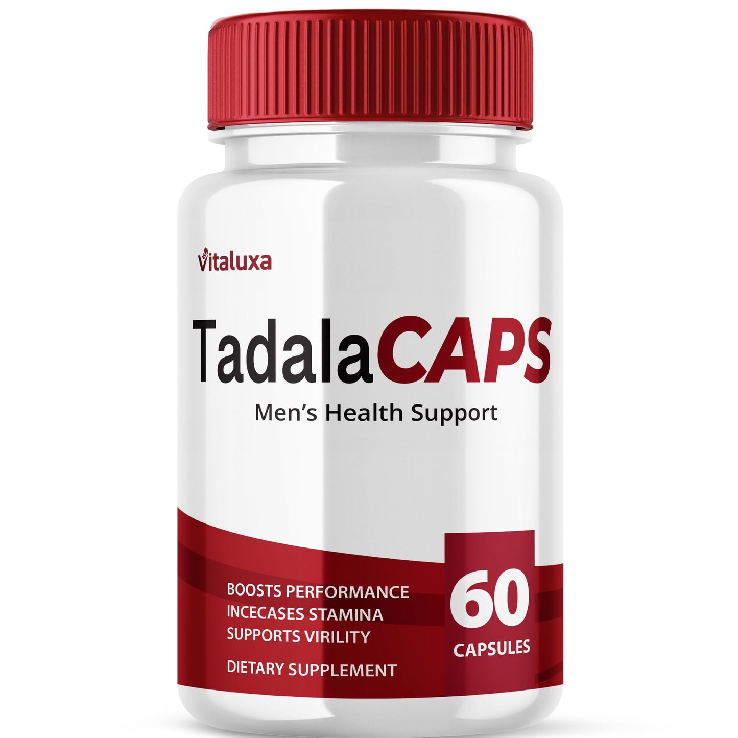 Vitaluxa TadalaCaps Advanced Maximum Strength Multivitamin Capsules, 60 Capsules