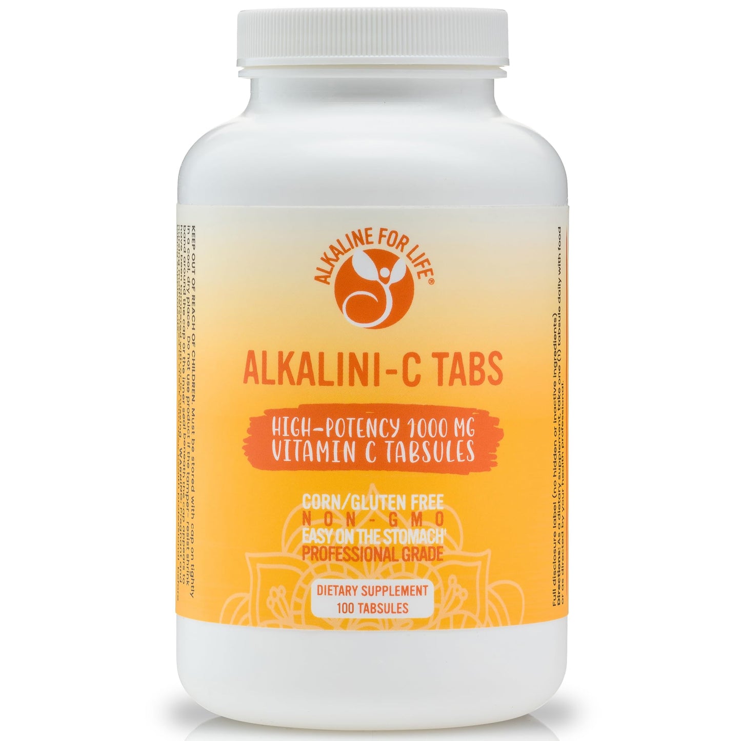 Alkaline for Life Buffered Vitamin C 1000 Mg Tablets, 100 Count