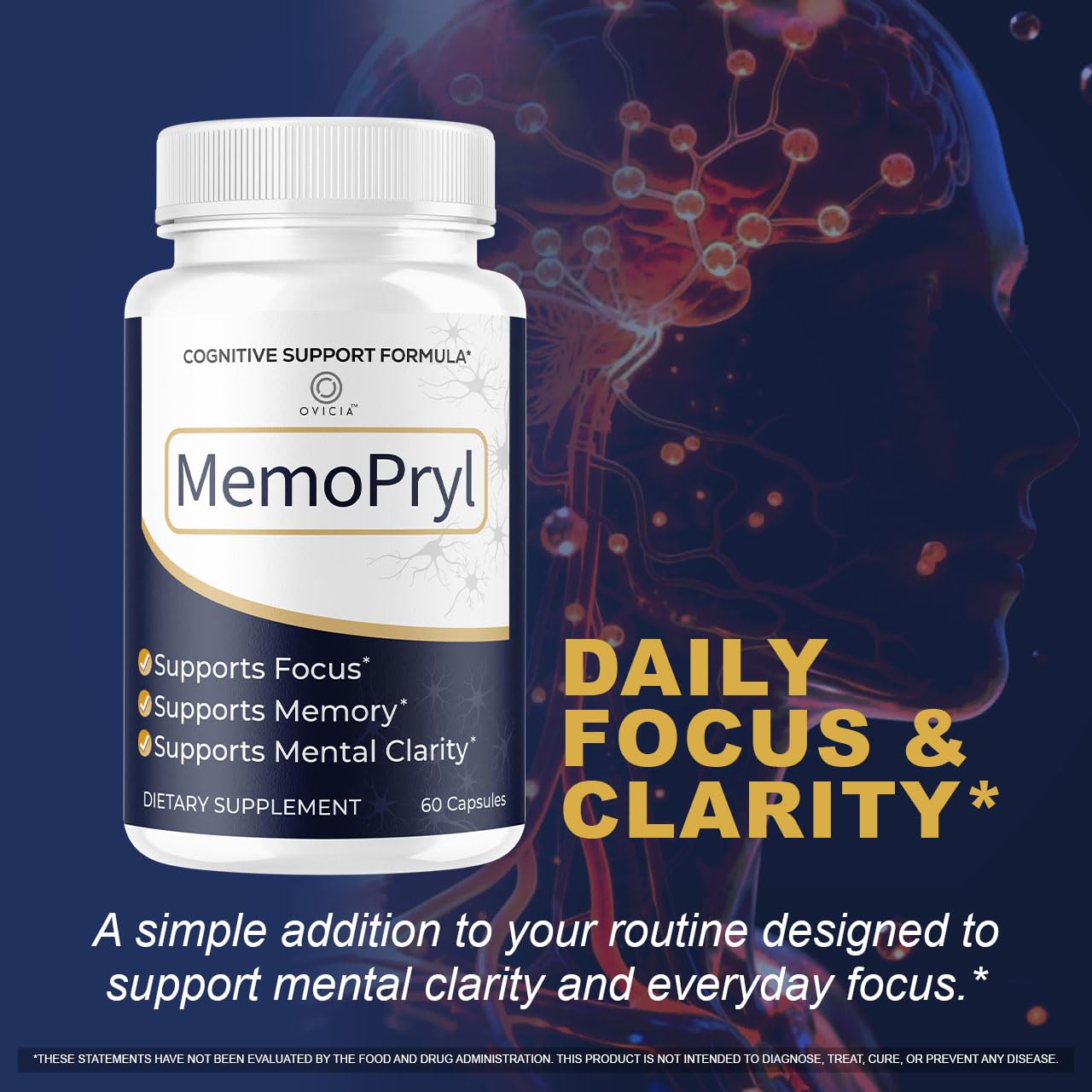 OVICIA MemoPryl Capsules 120 Capsules