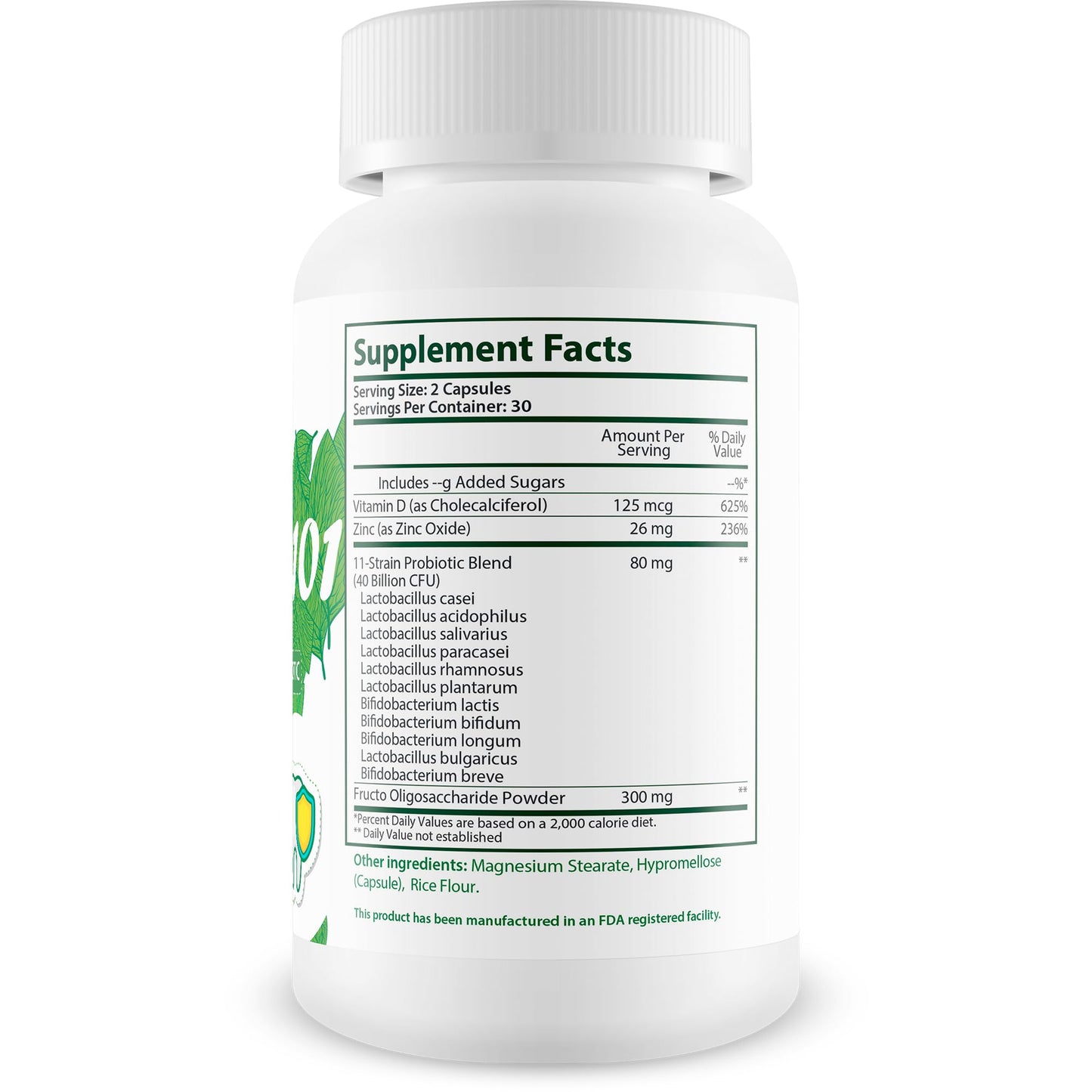 Happy Health Marketplace Probio Dentim 101 Oral Probiotics for Teeth and Gums 60 Capsules