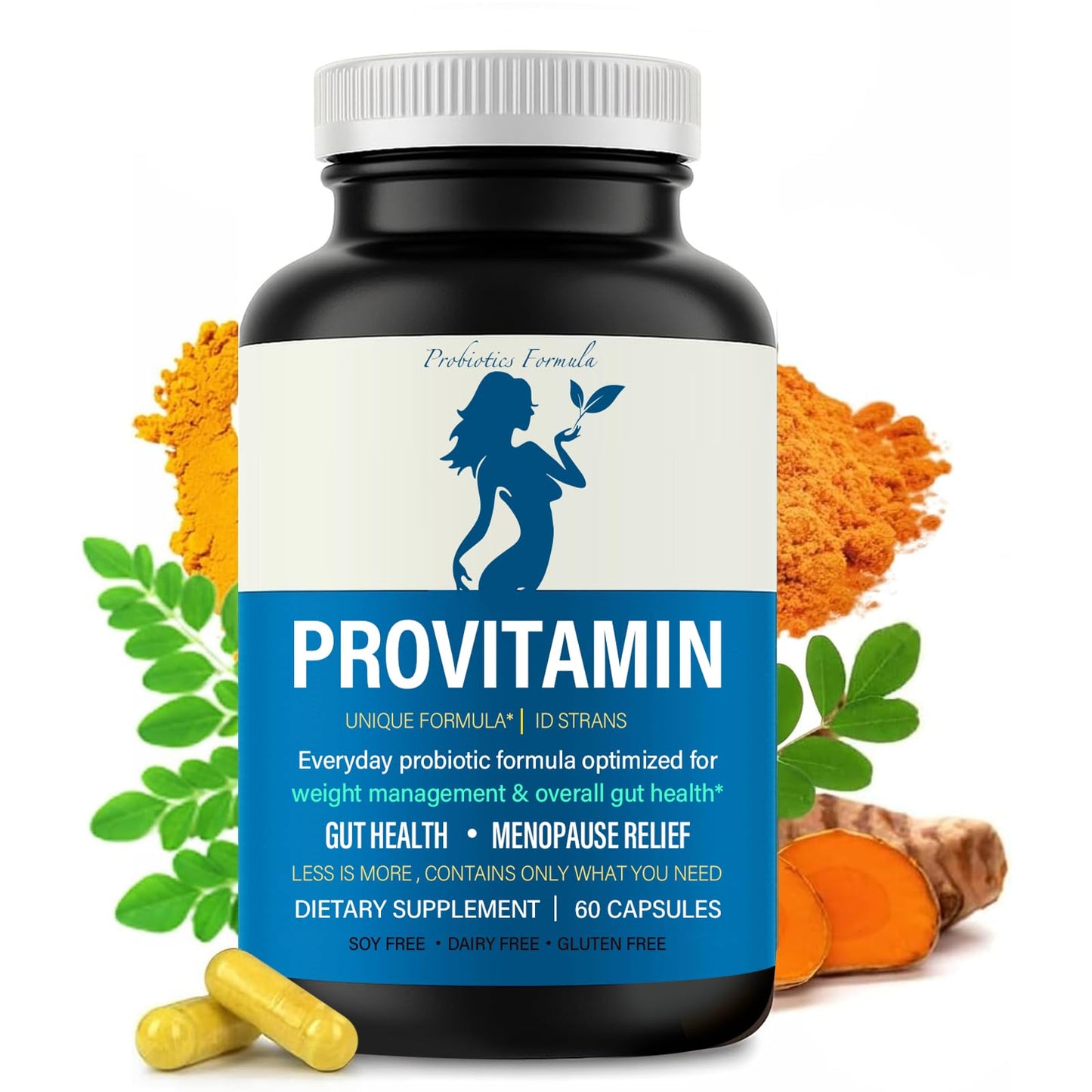 Generic Probiotics for Women & Digestive Health Capsules 60 Count