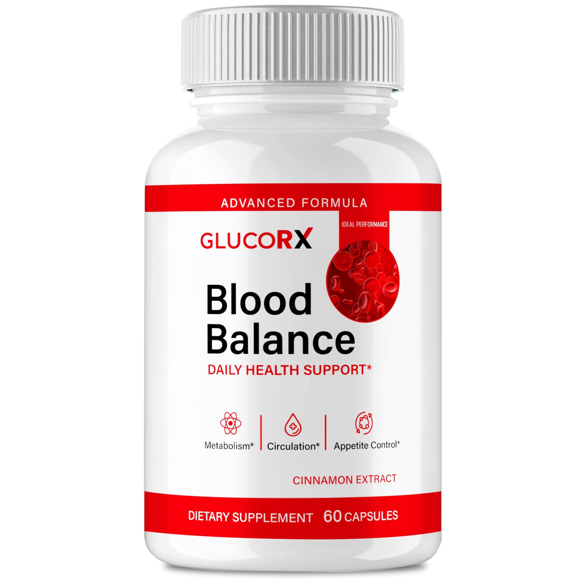 IDEAL PERFORMANCE GlucoRX Capsule, 60 Count