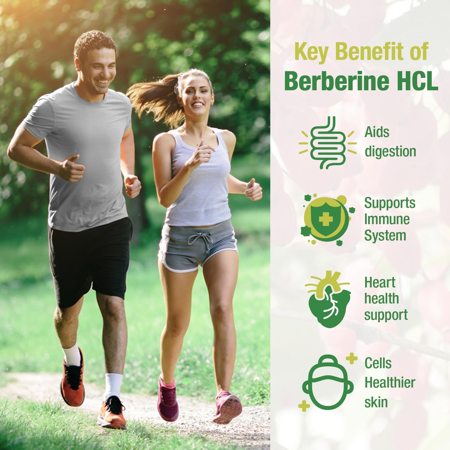 CHANUBITO Berberine Supplement 1500mg Capsules 180 Count