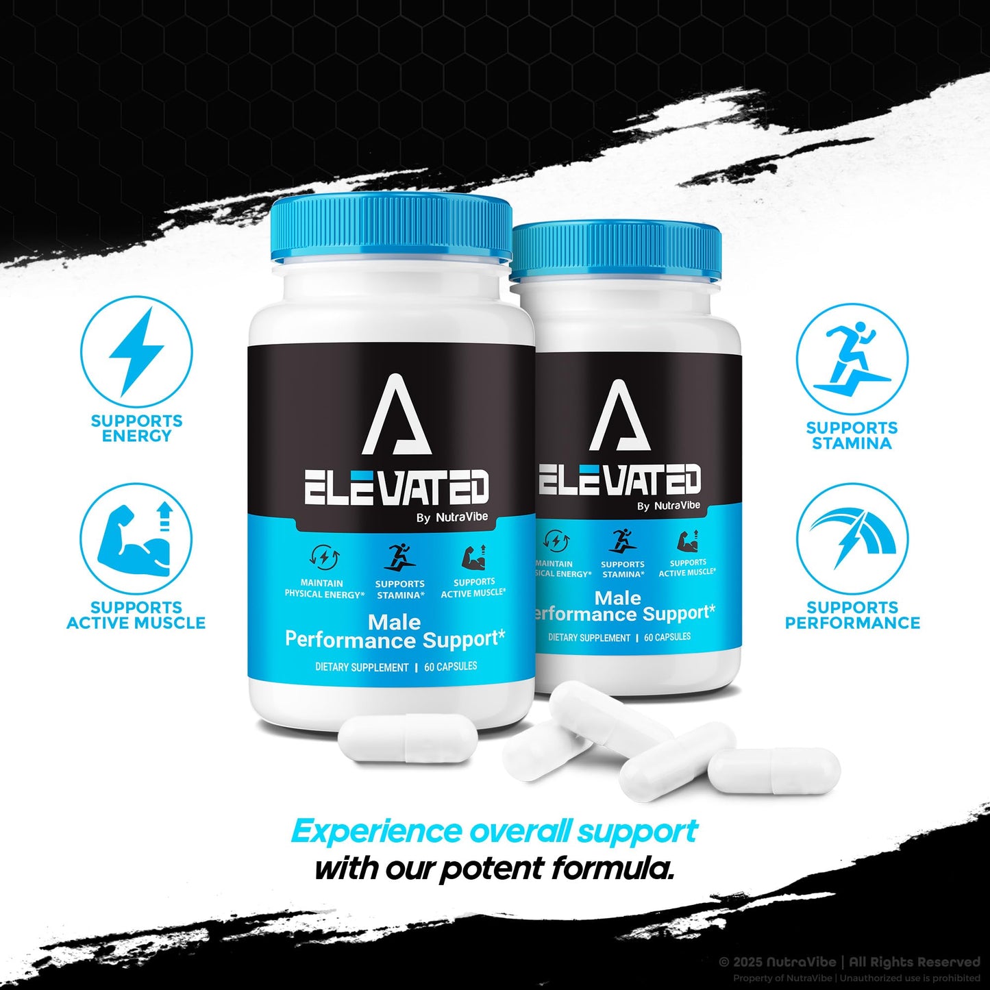 NutraVibe Elevated Capsules 60 Capsules