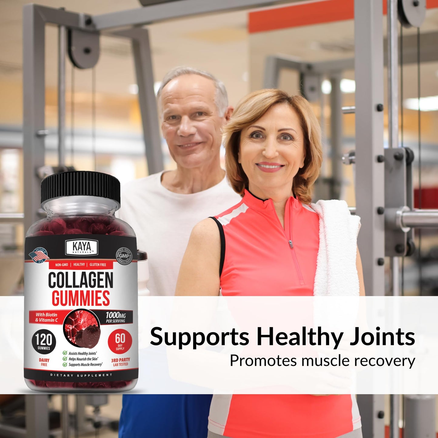 Kaya Naturals Collagen Gummy 120 Gummies