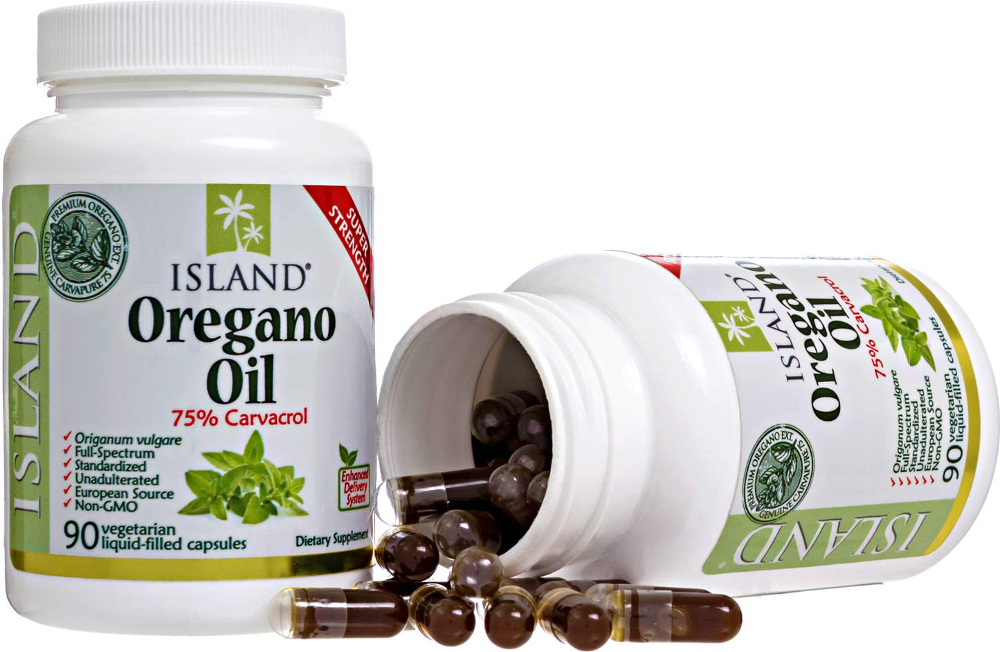 Island Nutrition Oregano Oil Capsules 90 Count