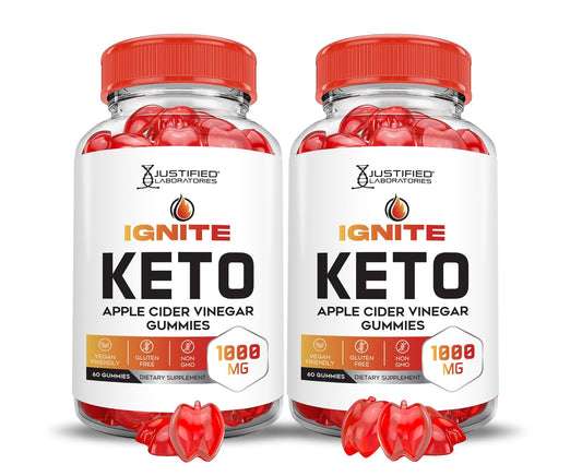 Justified Laboratories Ignite Keto ACV Gummies 120 Gummies