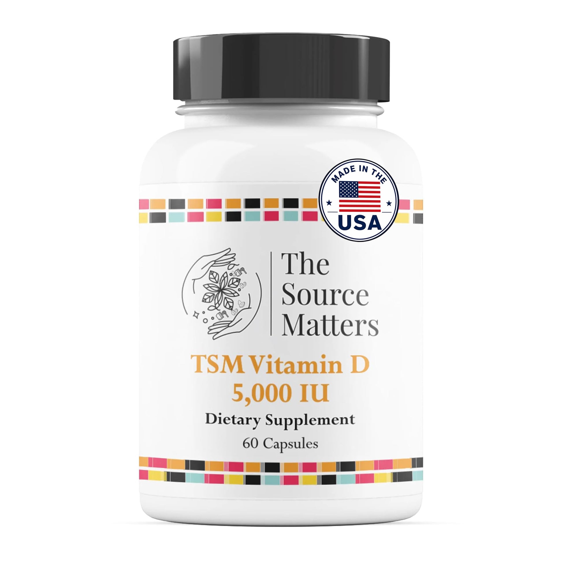 The Source Matters Vitamin D3 Capsule 60 Count
