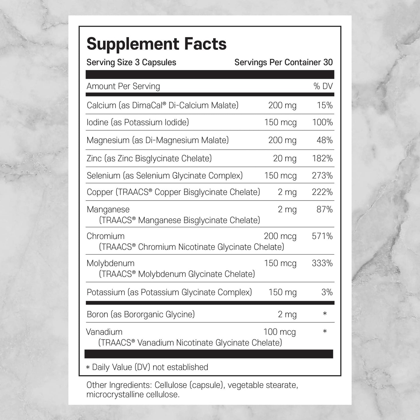 Philosophy Nutrition Essential Minerals Capsule 1 Count
