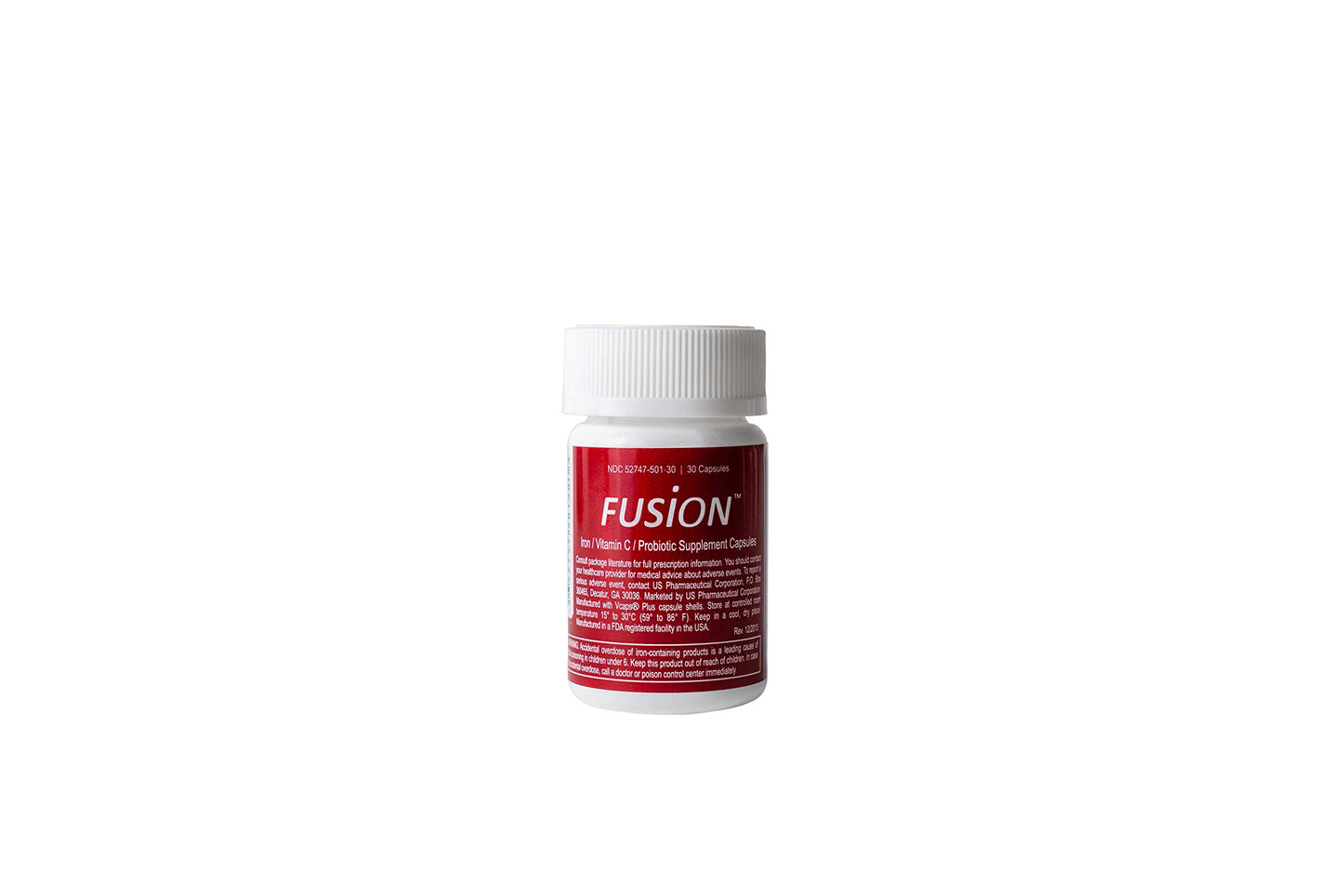 Brand Fusion Iron Supplement Capsule 30 Count