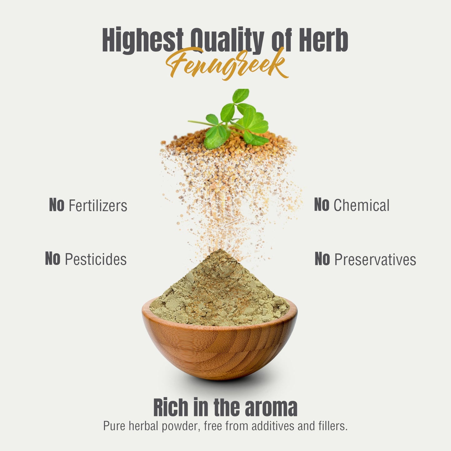 Herbsforever Fenugreek Powder 8.113 oz