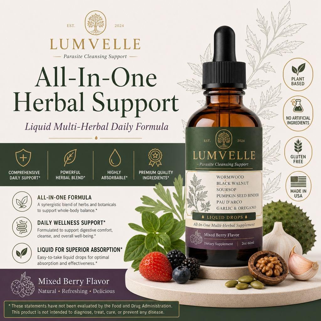 RAWBOLD LUMVELLE Wild-Harvested Wormwood Herbal Capsule, 1 Count