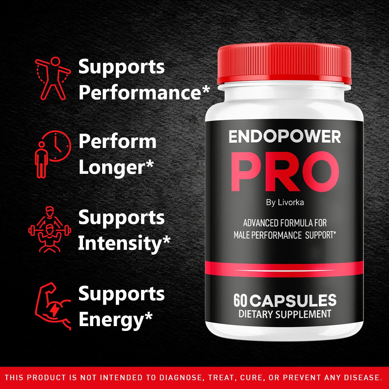 LIVORKA Endopower Pro Capsules 60 Count