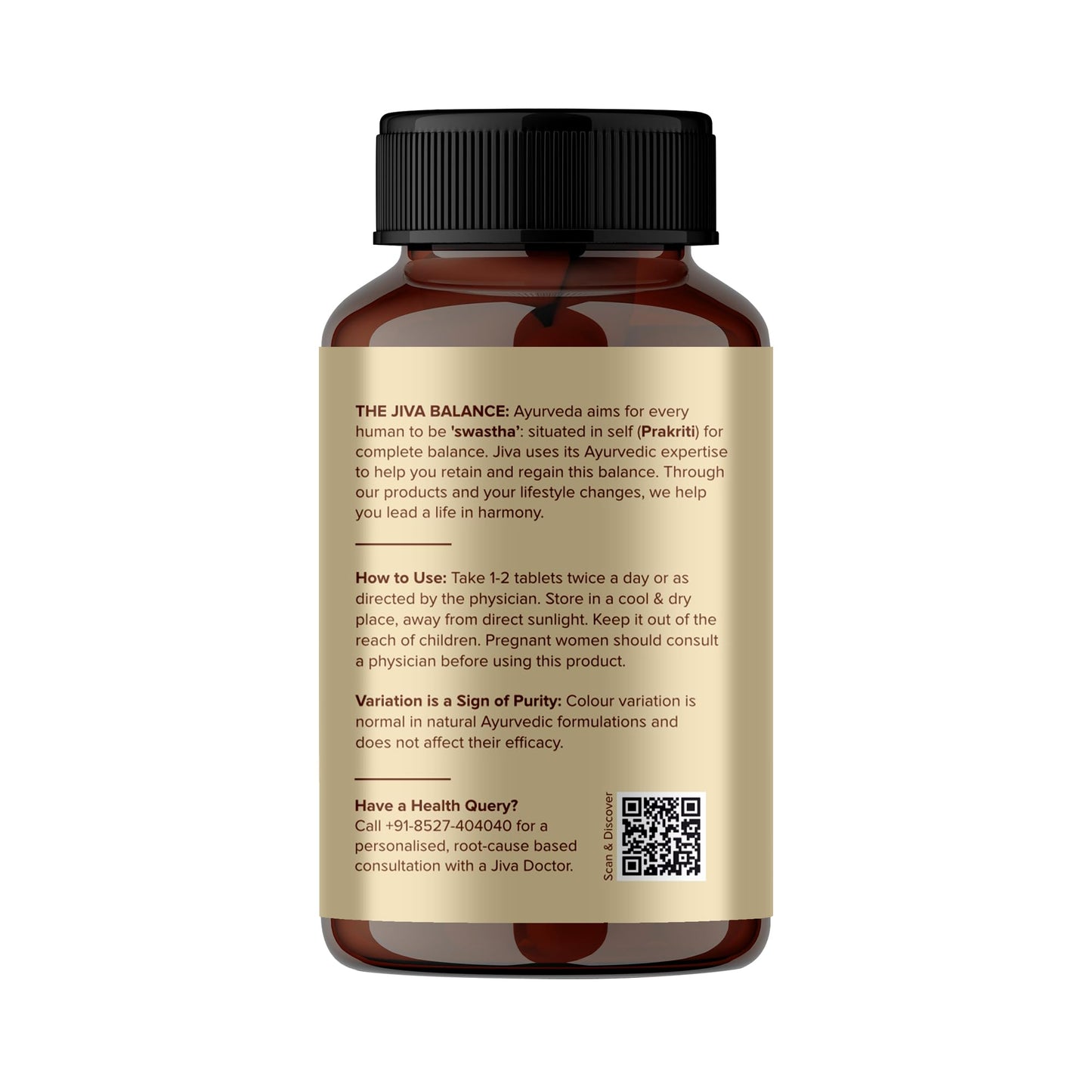 Jiva Ayurveda Triphala Tablets, 120 Count