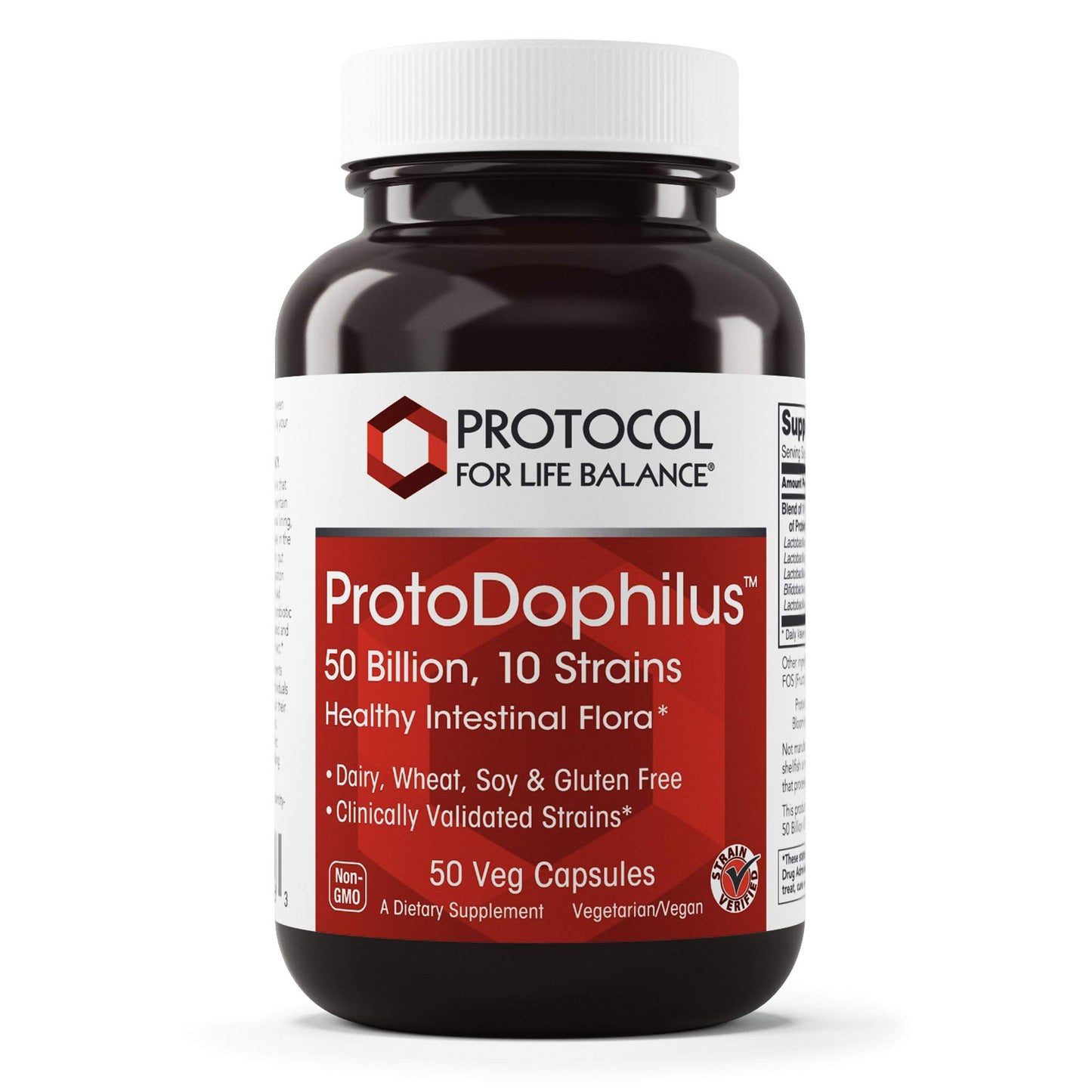 Protocol for Life Balance ProtoDophilus Capsules, 50 Count