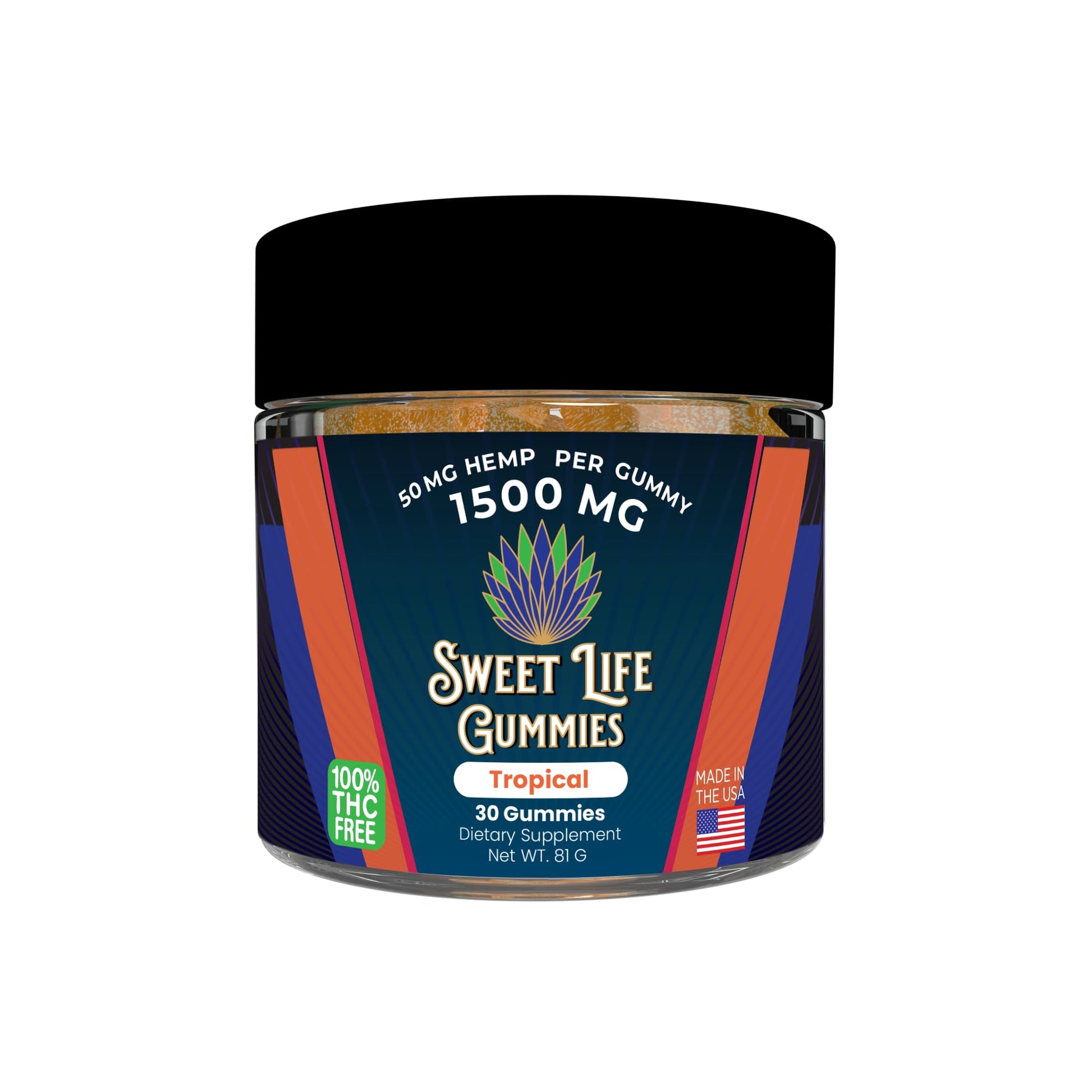 Sweet Life Hemp Gummies Chewable 30 Count