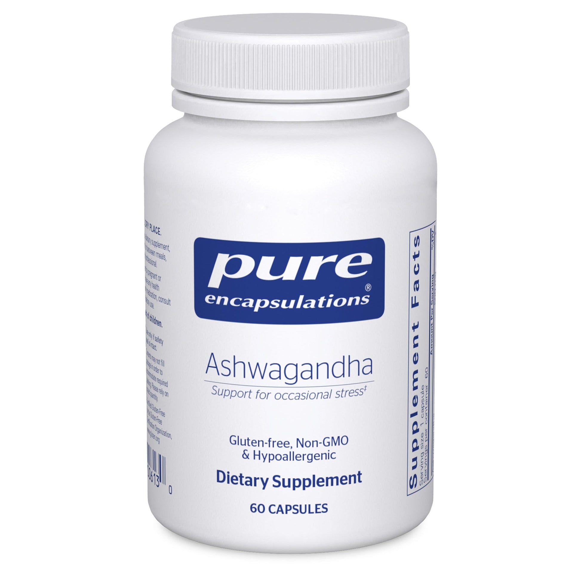 Pure Encapsulations Ashwagandha Capsules 60 Capsules