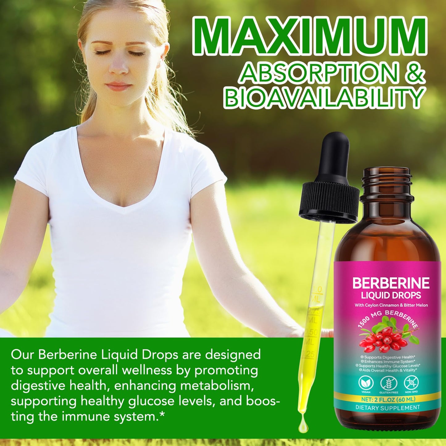 Nyloriaine Berberine Capsule 120 Count