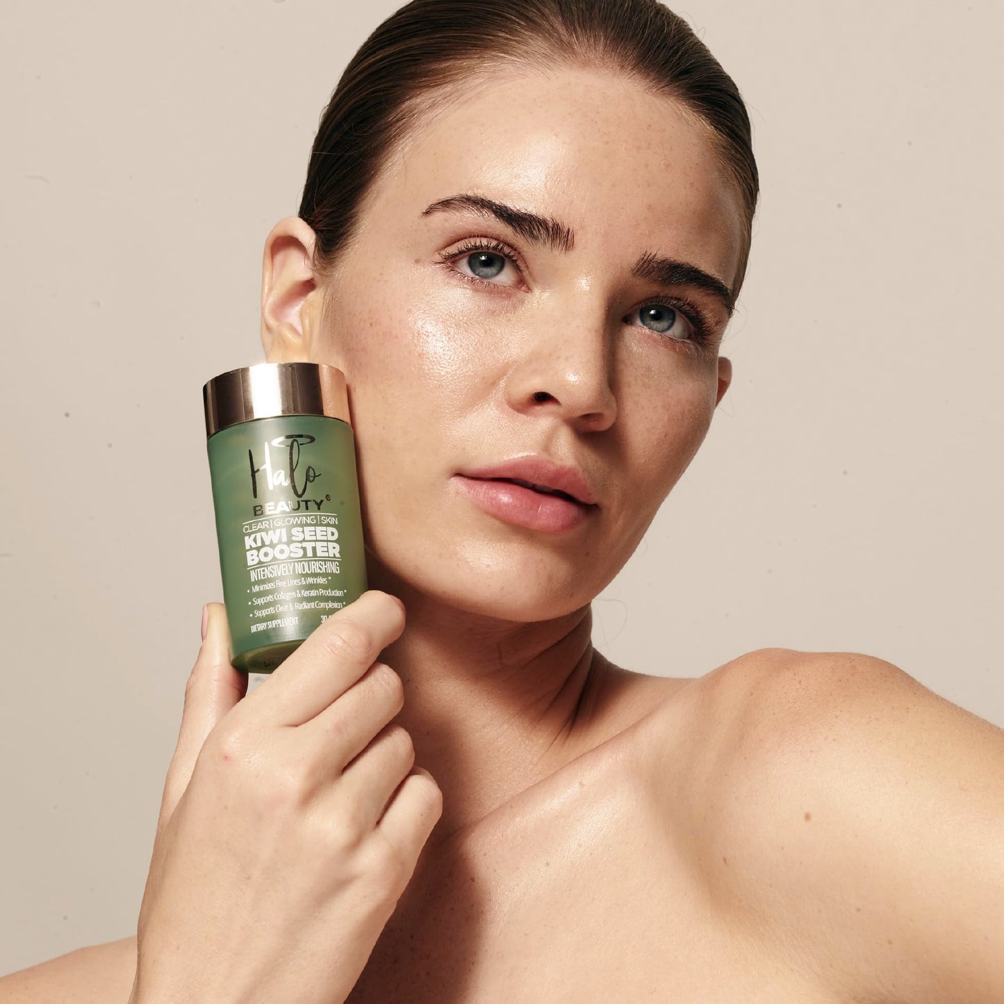 Halo Beauty Kiwi Seed Booster Skin Supplement Capsule 30 Count