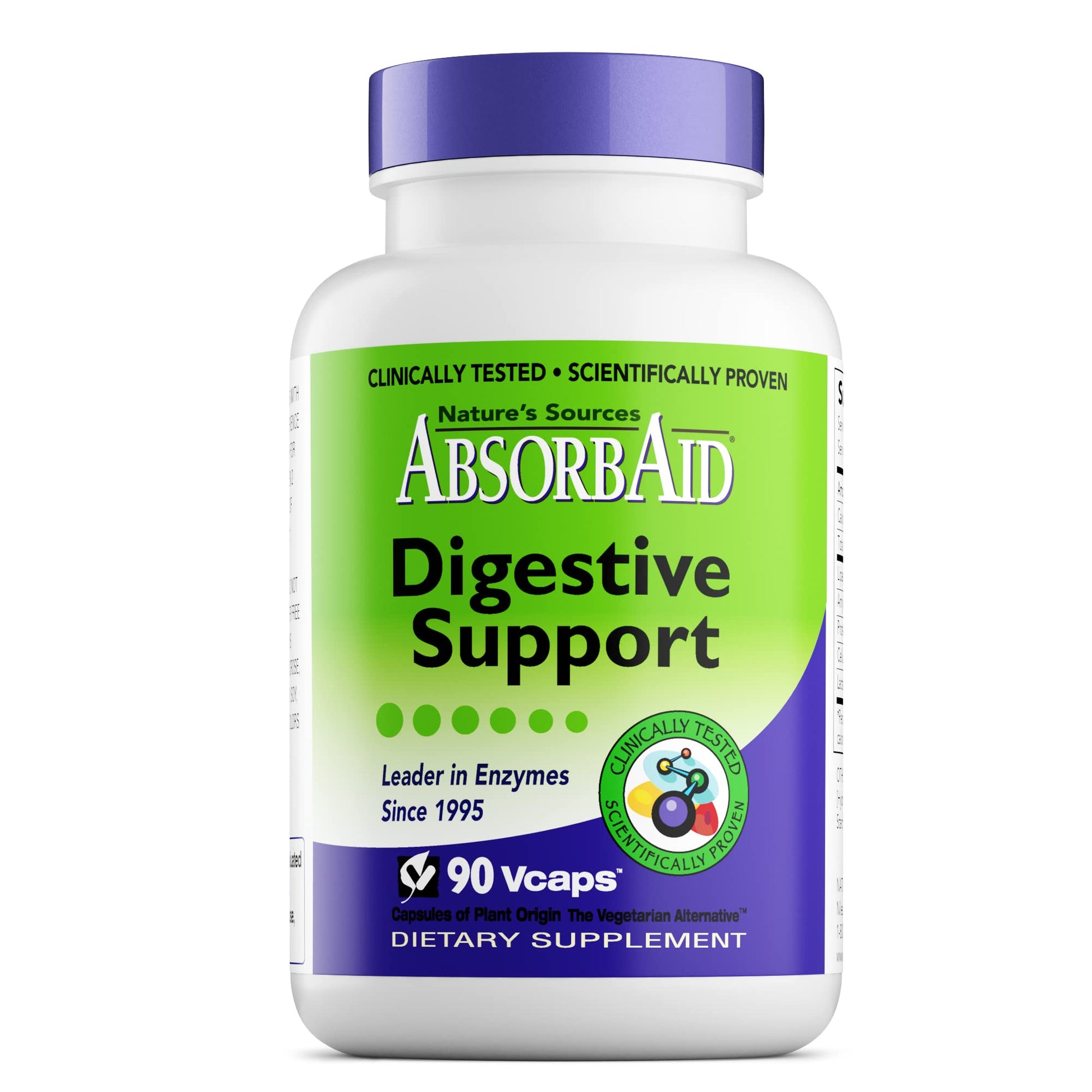 AbsorbAid Digestive Support Capsules, 90 Count