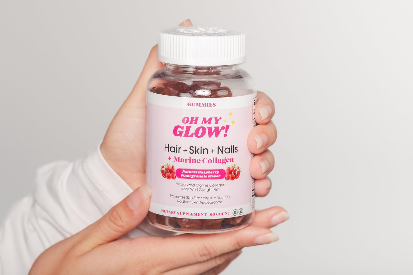 Snana Oh My Glow! Hair, Skin & Nails + Marine Collagen 60 Gummies