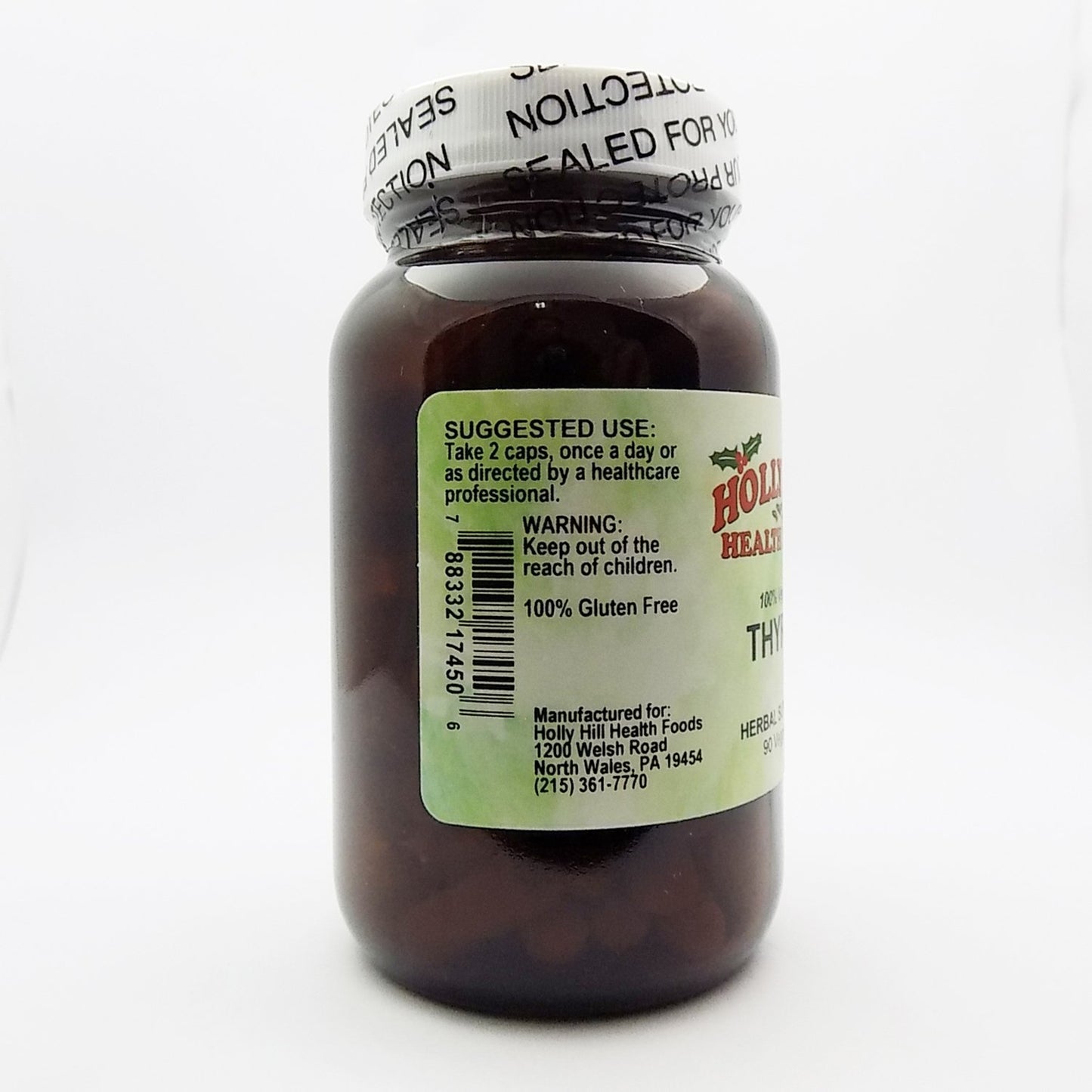 Holly Hill Health Foods Thyroid Capsules 90