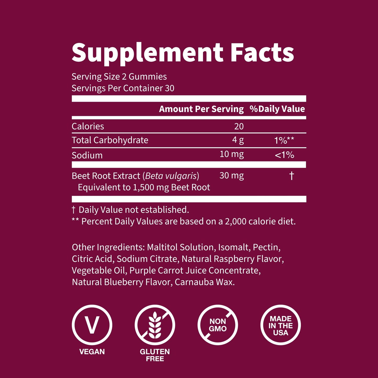 WellPath Beet Root Gummies Gummy 60 Count