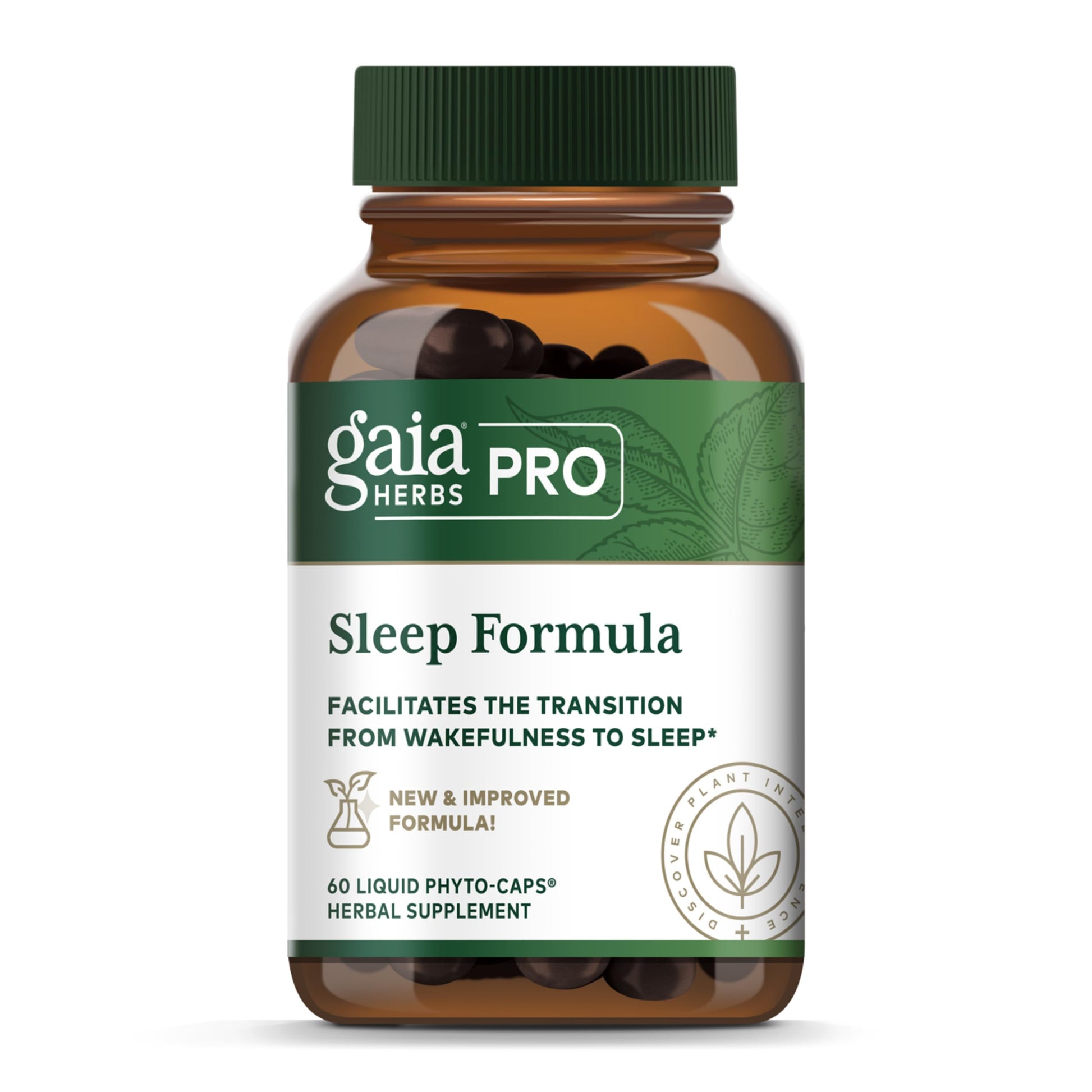 Gaia Herbs PRO Sleep Formula Capsules, 60 Count