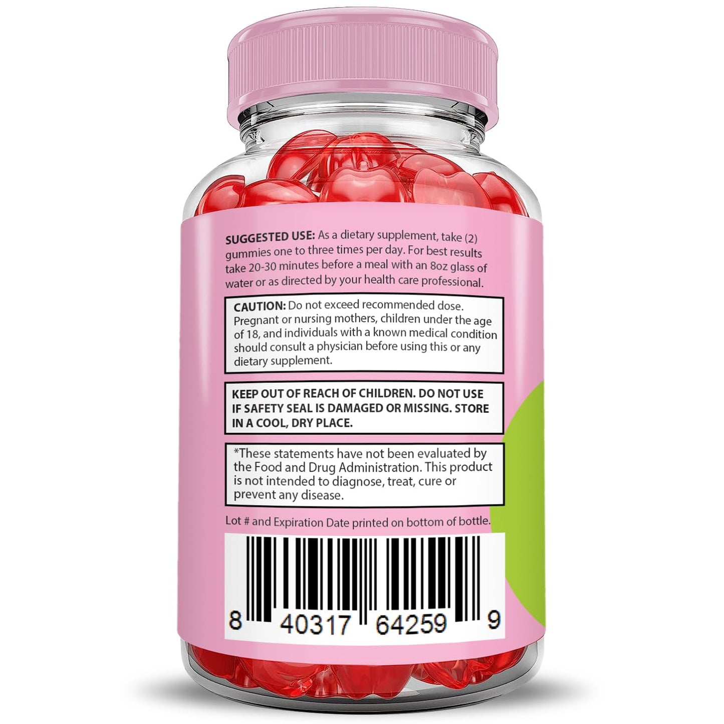 Justified Laboratories Fast Track Keto ACV Gummies Advanced Formula 1000mg Apple Cider Vinegar with Pomegranate Beet Juice Powder B12, Vegan, Non-GMO, 600 Gummies