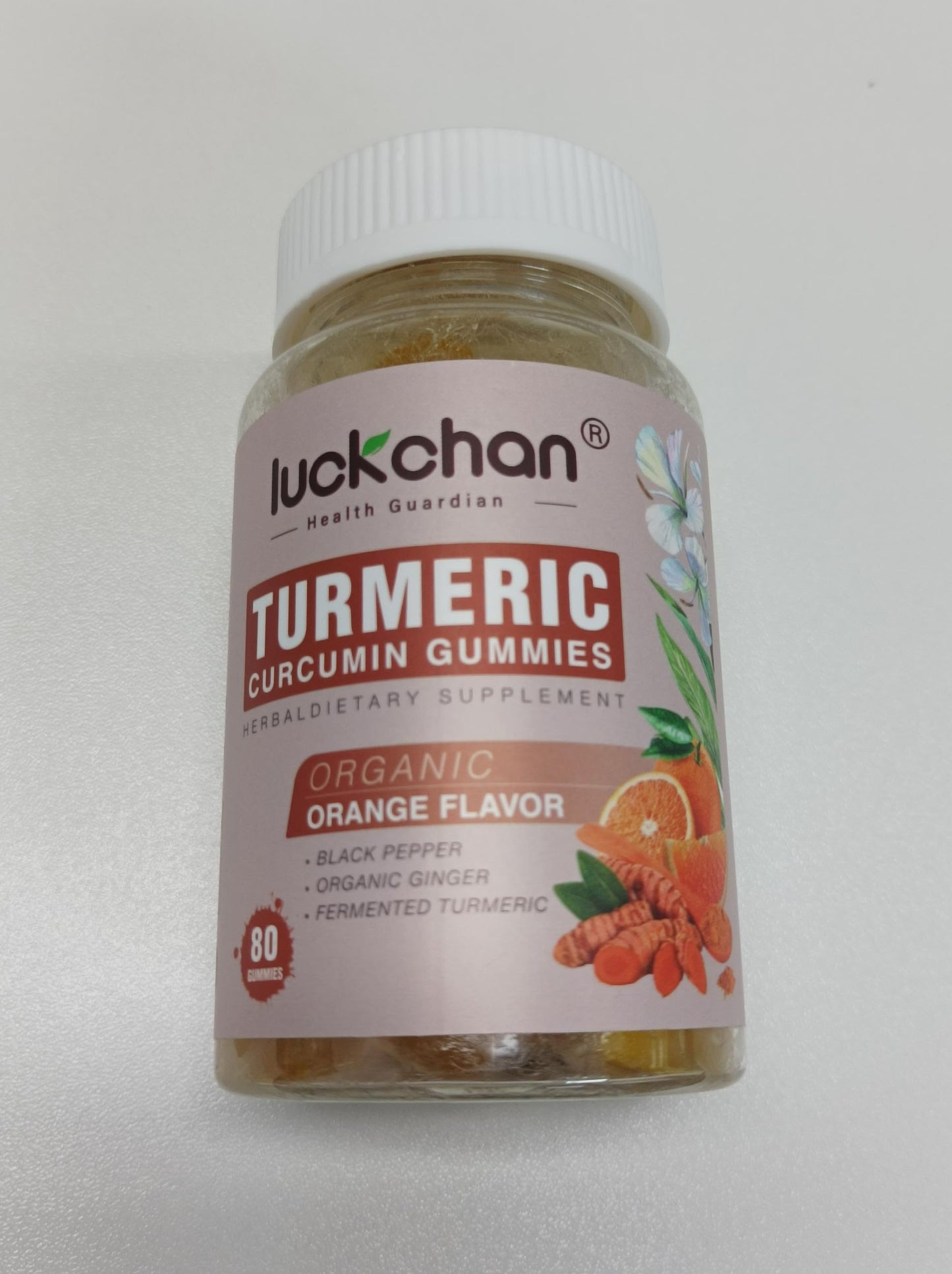 LUCKCHAN Turmeric Curcumin Gummies 240 Count