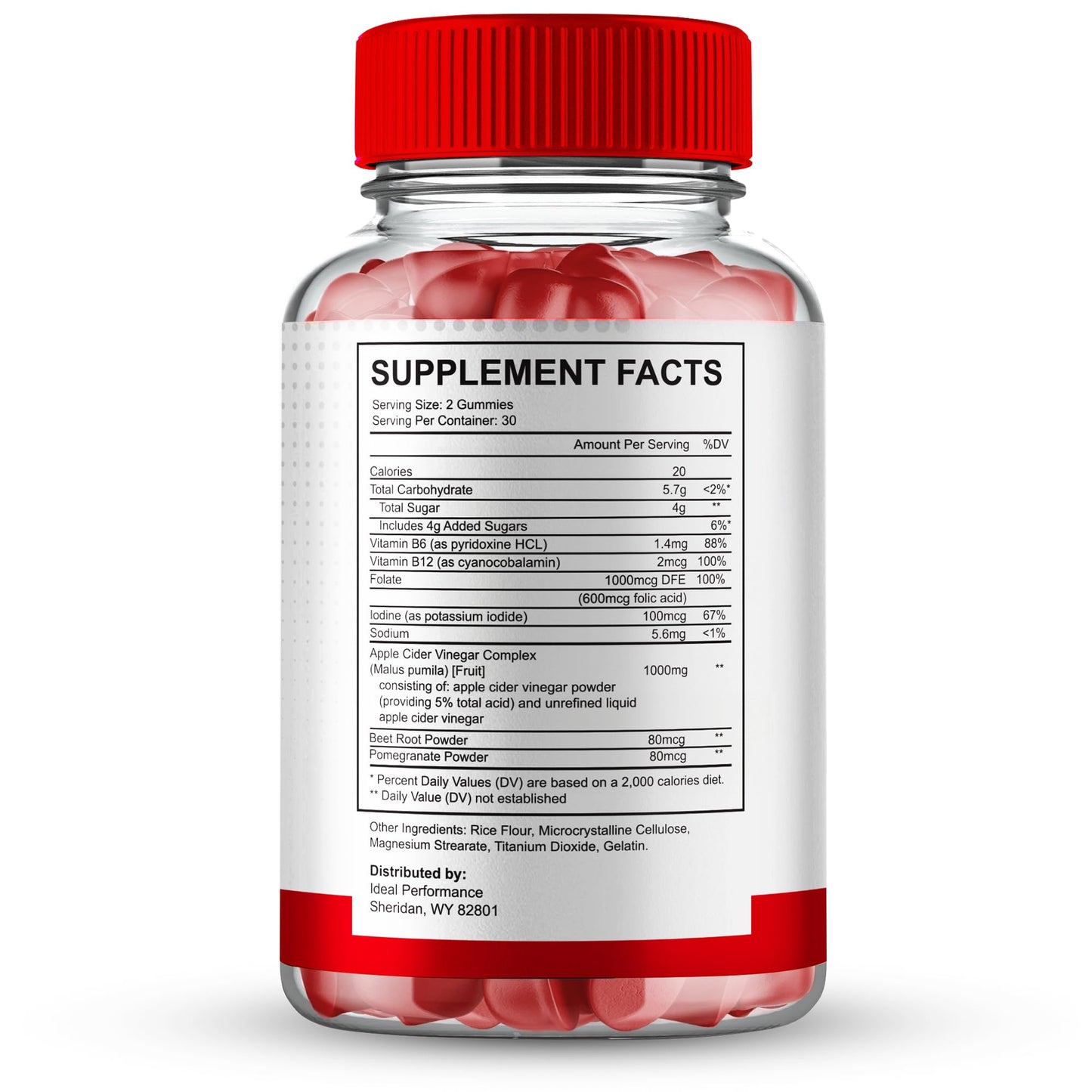 IDEAL PERFORMANCE Vital PumpXL Gummies 120 Count
