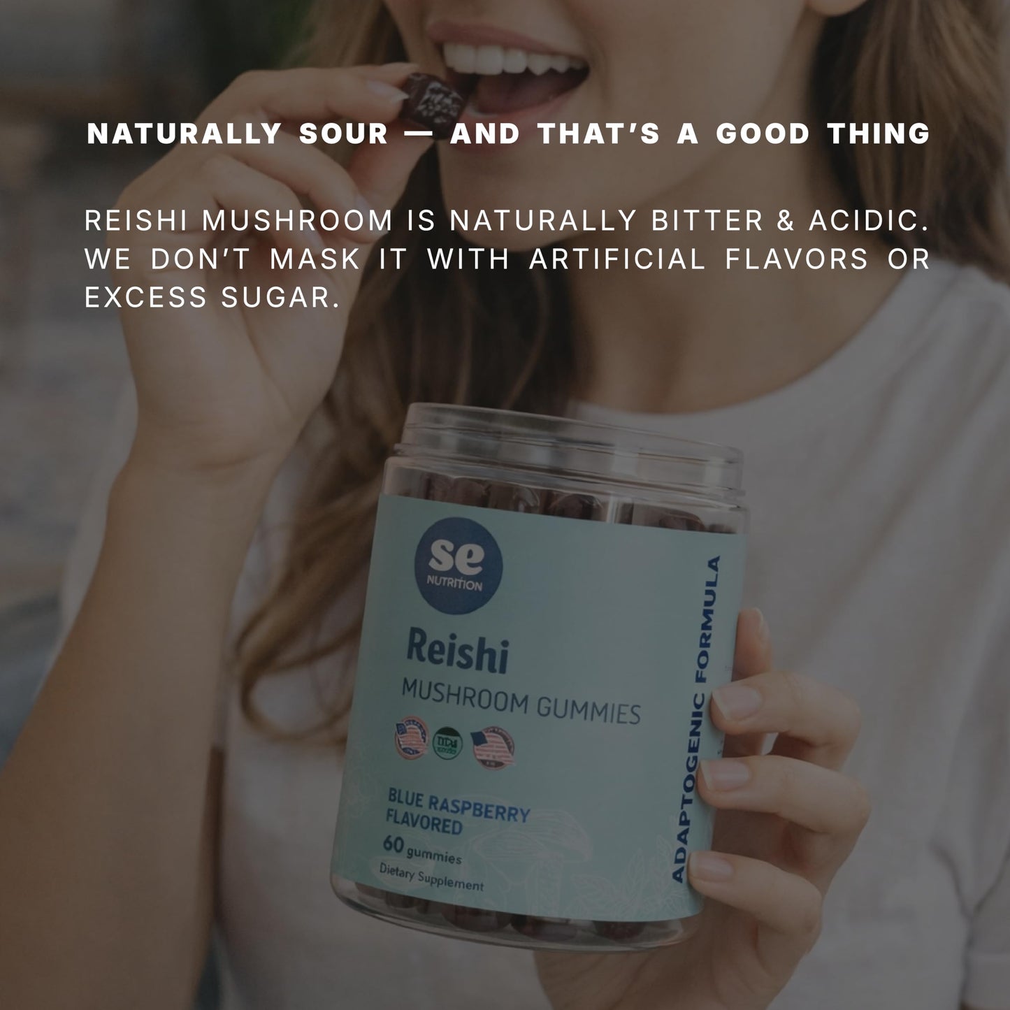 SE Nutrition Reishi Mushroom Gummies – 60 Gummies