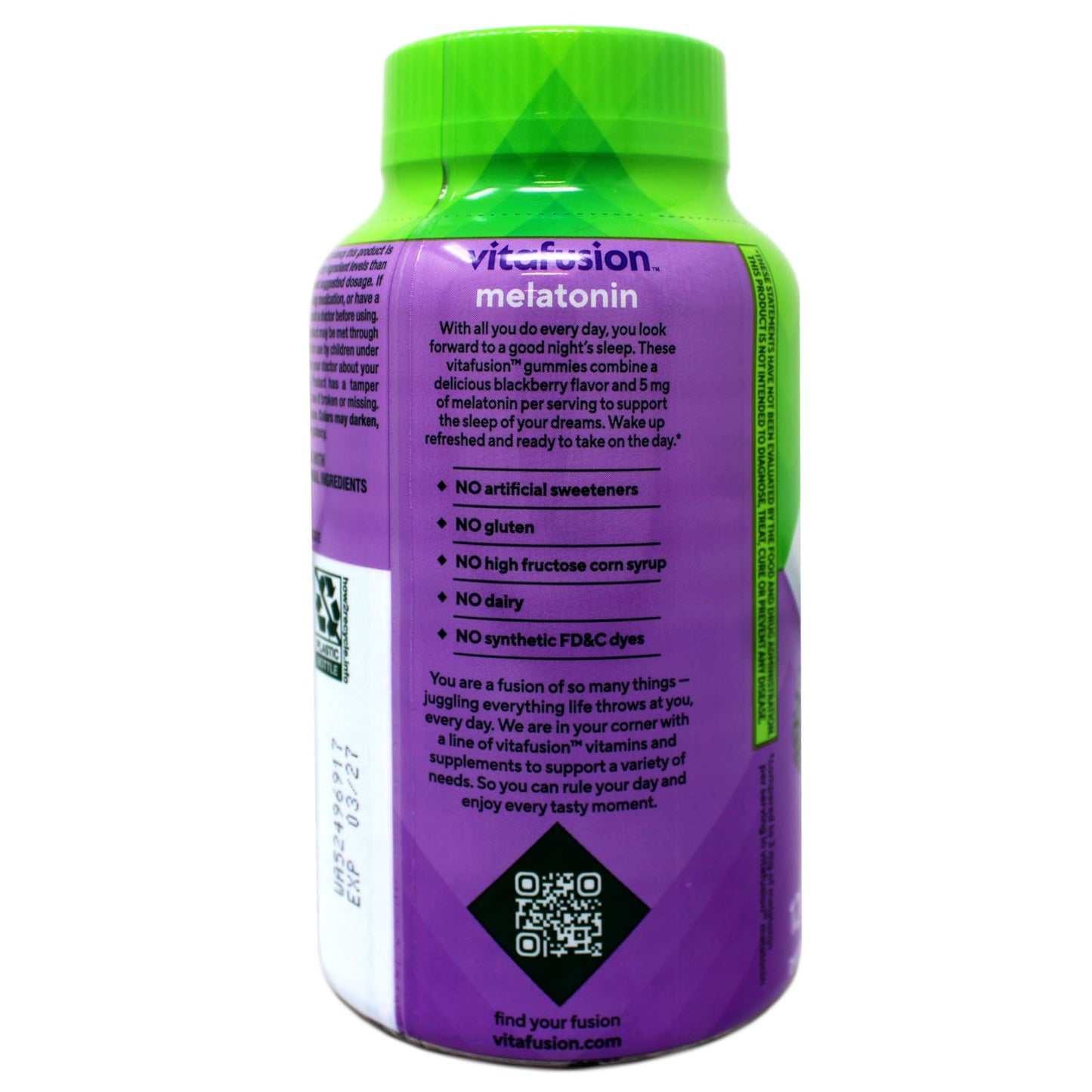 Vitafusion Melatonin Extra Strength 5mg Gummies, 360 Count