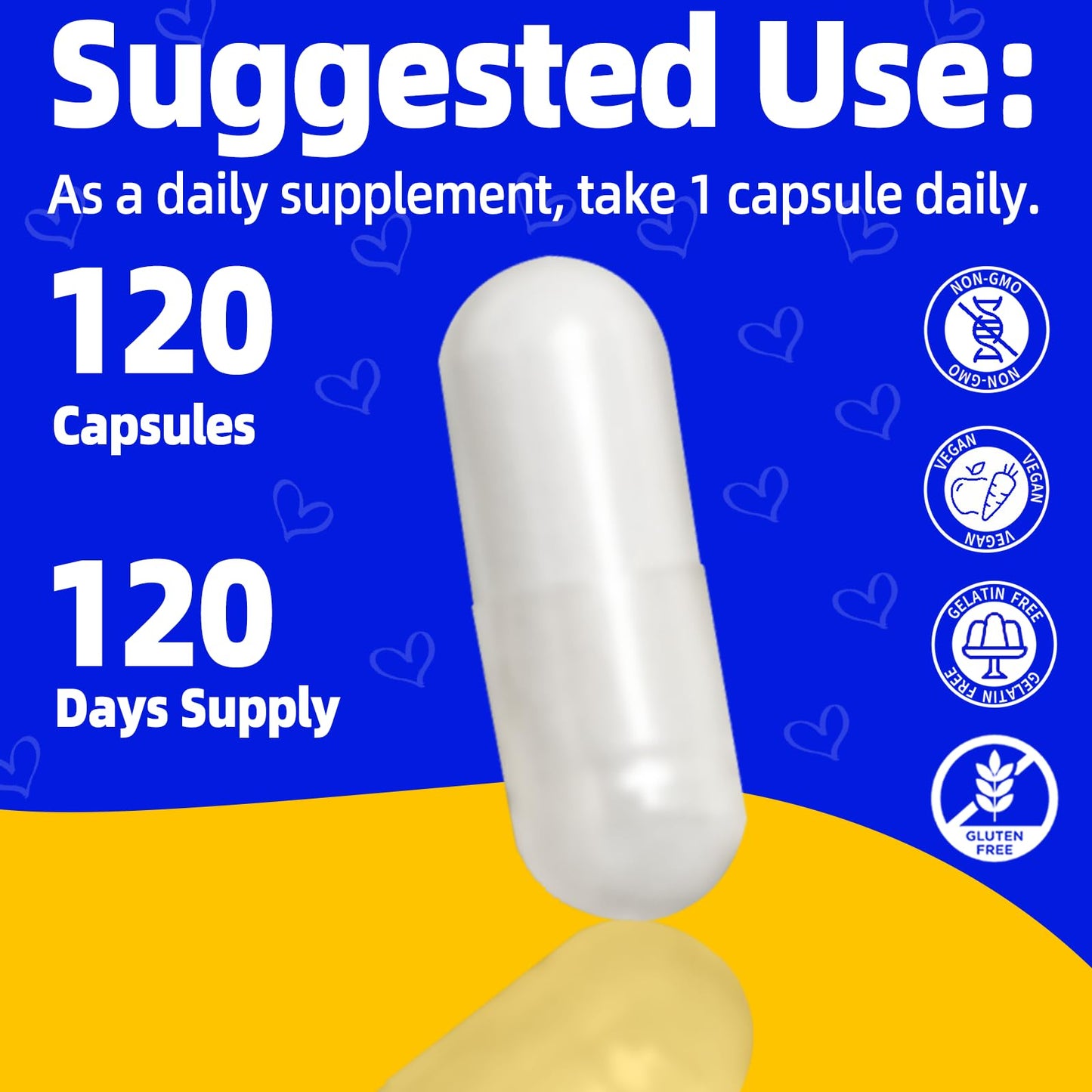 QANLOI DHEA Supplement Capsule 120 Capsules