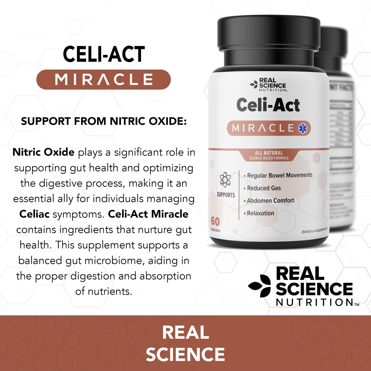 Real Science Nutrition Celi-Act 60 Capsules