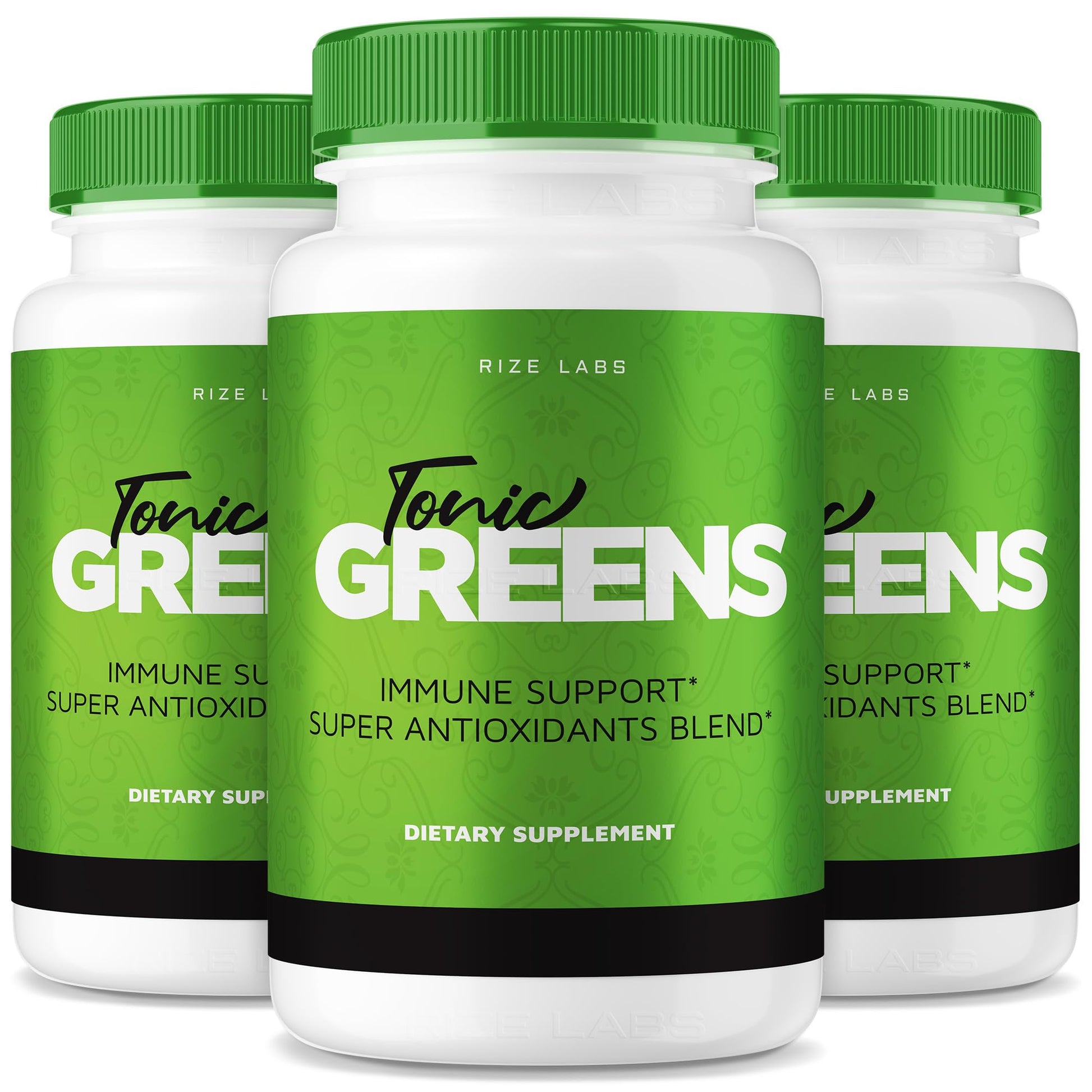 Rize Labs Tonic Greens Capsules, 180 Capsules