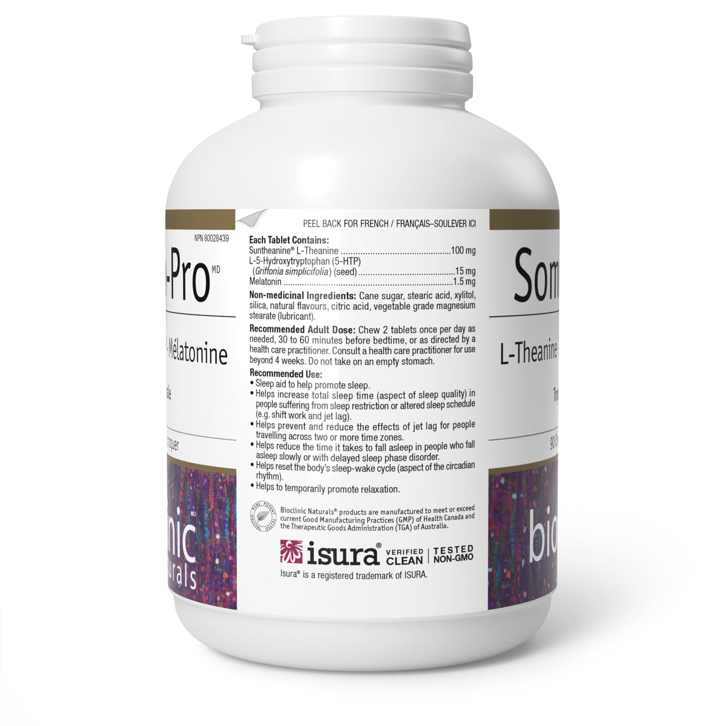Bioclinic Naturals Somno Pro Tropical Breeze 90 Tablets