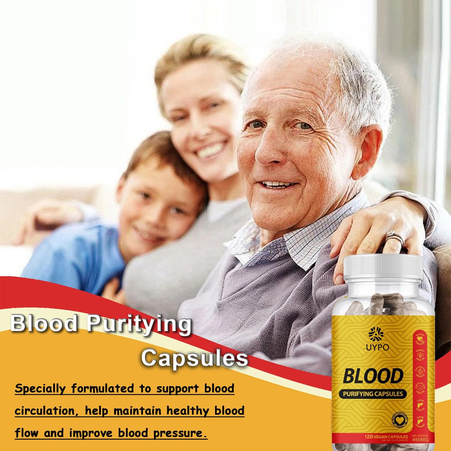 UYPO Blood Purifying Capsules, 1 Count