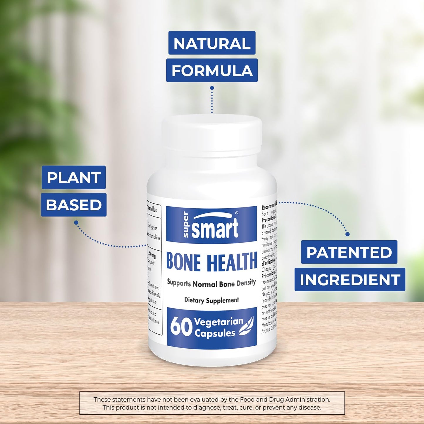 Supersmart Bone Health Supplement Capsule, 60 Capsules