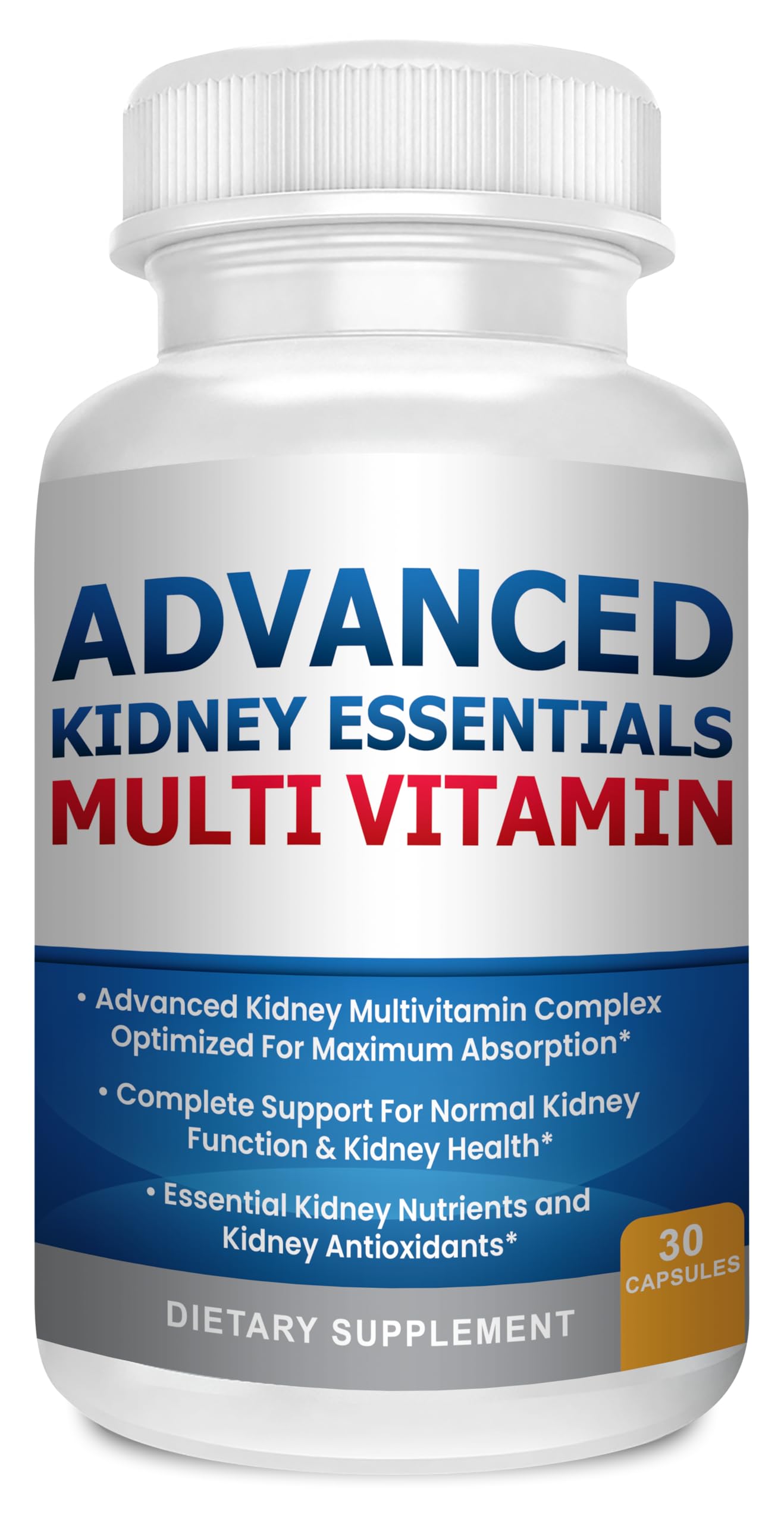 Kidney Restore Advanced Kidney Essentials Multivitamin 30 Capsules