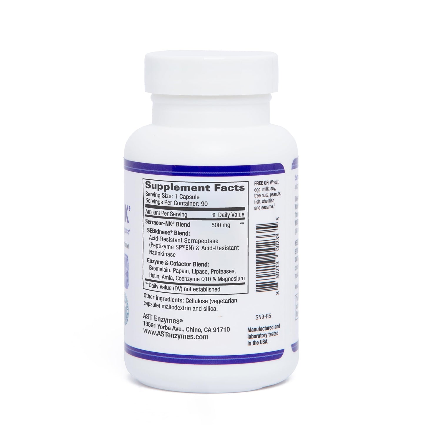AST Enzymes Serracor-NK Capsules 90
