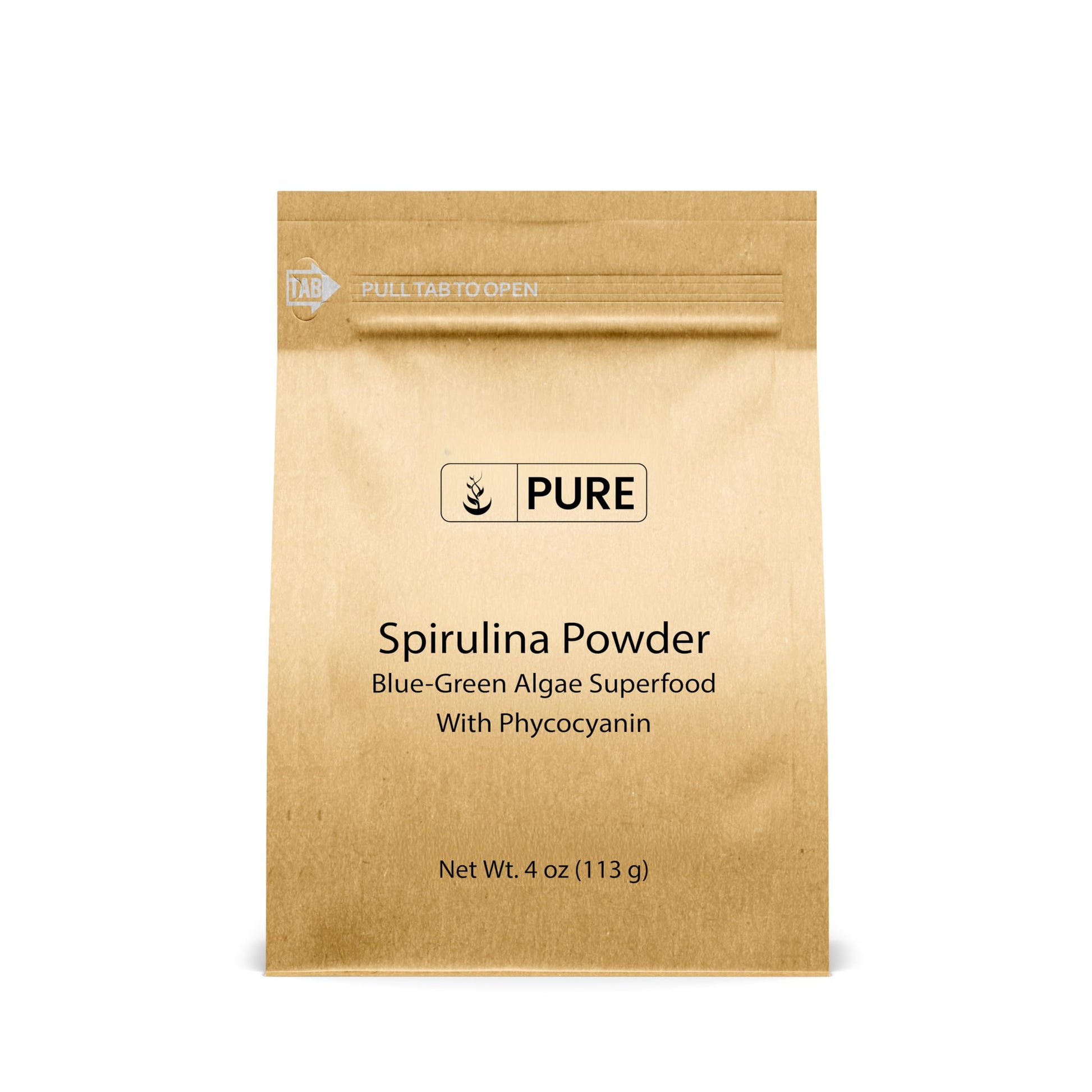 PURE ORIGINAL INGREDIENTS Spirulina Powder 4 oz