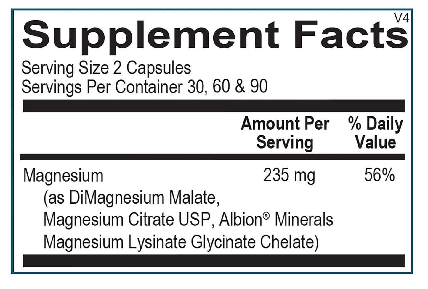 THE SOURCE MATTERS Rise Magnesium High Bioavailability Magnesium for Cardiovascular Support, Energy, Muscle Relaxation & Stress Relief, 120 Capsules