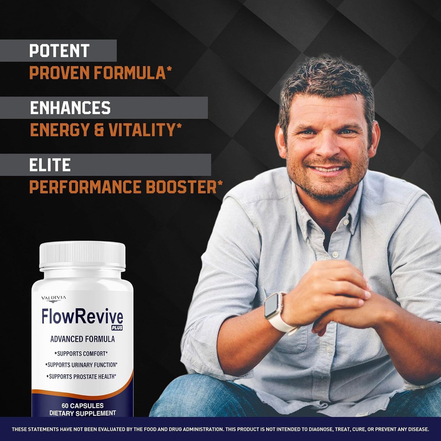 Valdivia FlowRevive Plus Capsules, 300 Capsules
