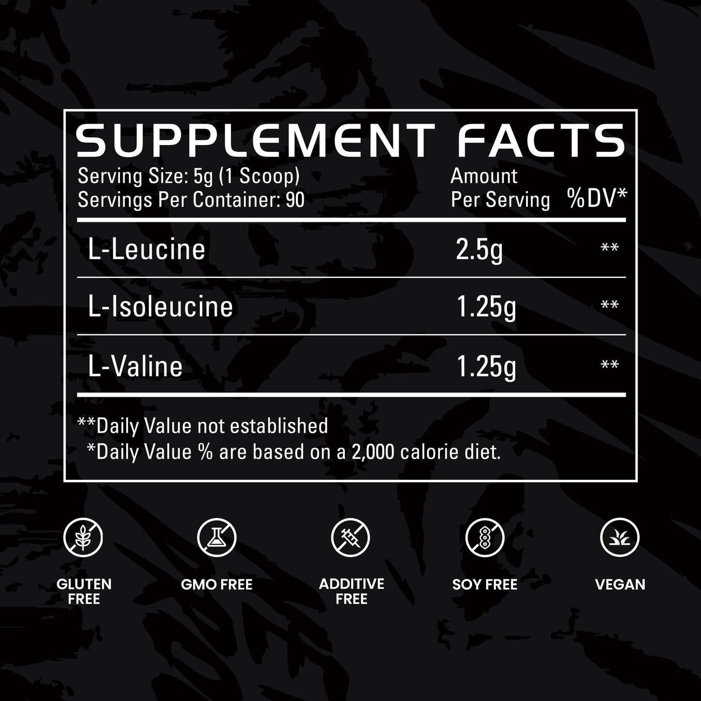 GAINS IN BULK BCAA Powder, Plant-Based Pre Workout, Unflavored, 16 oz