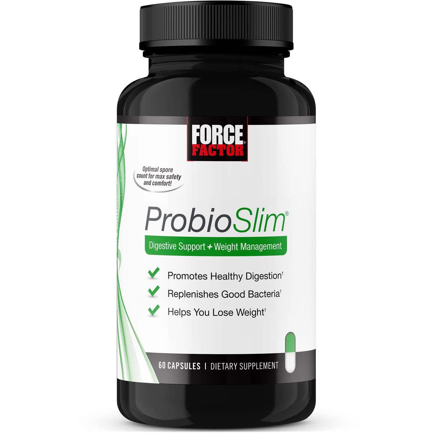 ProbioSlim Probiotics for Women and Men Capsules, 60 Count