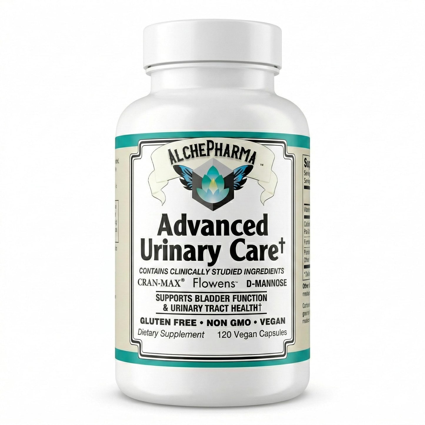 AlchePharma Advanced Urinary Care Supplement Flowens Cranberry Extract Blend Capsule, 1 Count