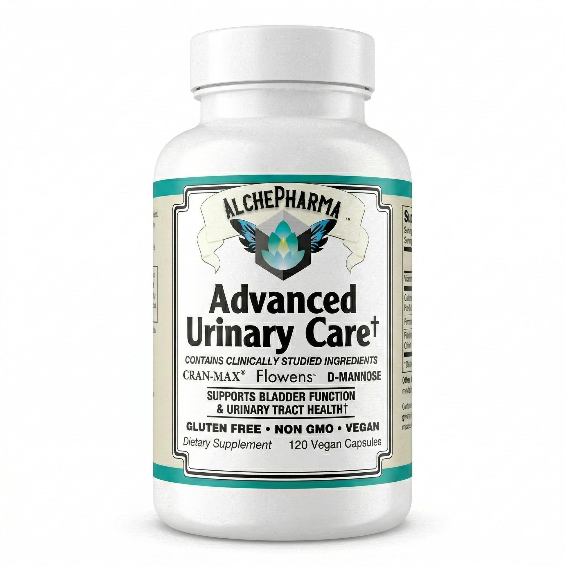 AlchePharma Advanced Urinary Care Supplement Flowens Cranberry Extract Blend Capsule, 1 Count