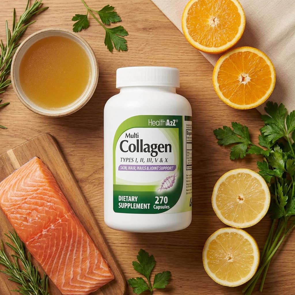 HealthA2Z Multi Collagen Pills 270 Capsules