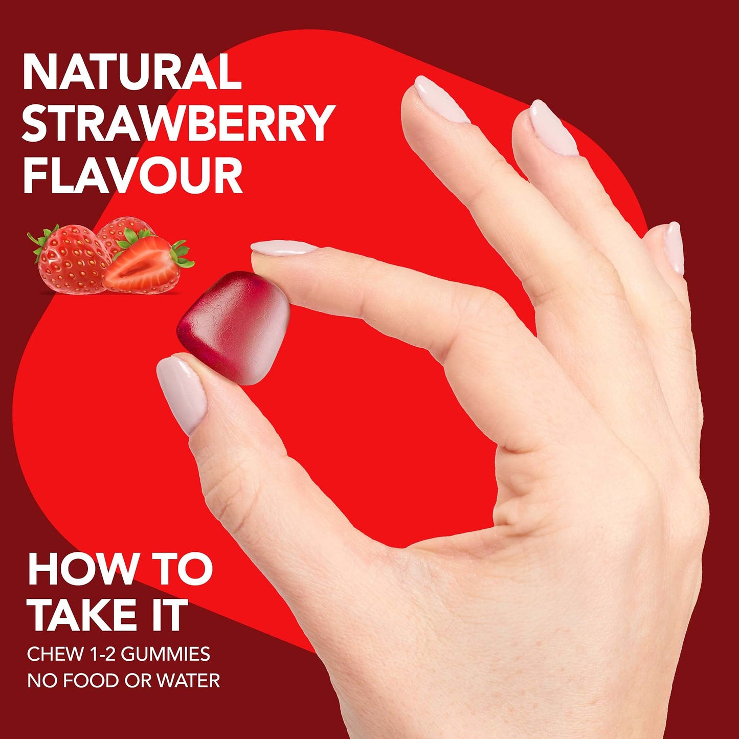 PLANT.O NUTRITION Organic Probiotic Gummies 5 Billion CFUs, 30 Gummies